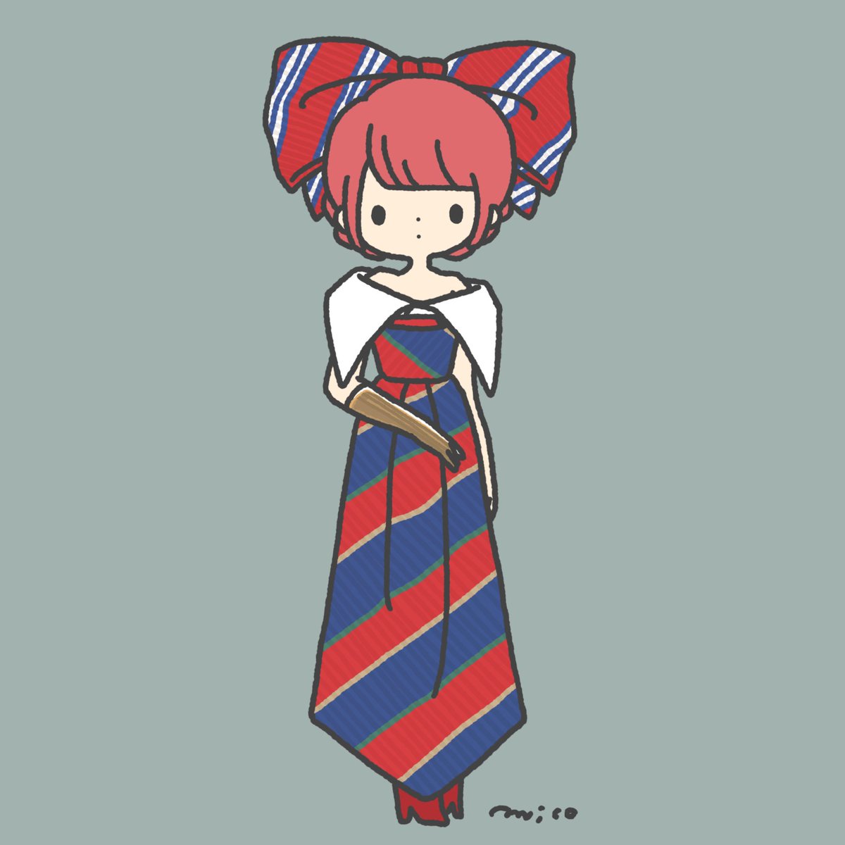 「Tie ?

#ネクタイの日 」|paricoのイラスト