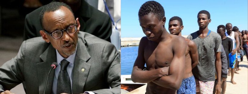 ali_naka's tweet photo. “No matter where you are from, you are all children of Africa and the entire continent has a duty to provide safety and future for you” President Kagame to Libyan Refugees https://t.co/C320zJuLc9