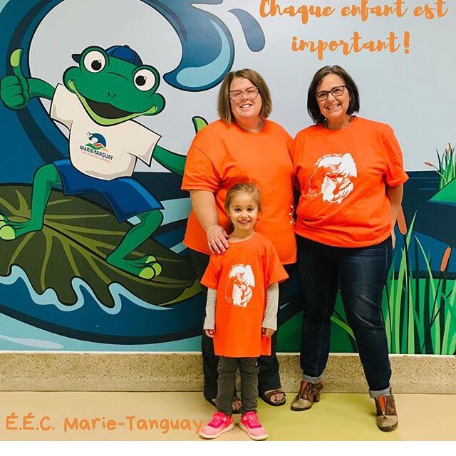 Nous avons porté notre #chandailorange en ce 30 septembre #chaqueenfantcompte <a href="/CSDCEO/">CSDCEO</a> <a href="/eecmarietanguay/">EEC Marie-Tanguay</a> <a href="/LadouceurCSDCEO/">Nathalie Ladouceur</a> #journéeduchandailorange