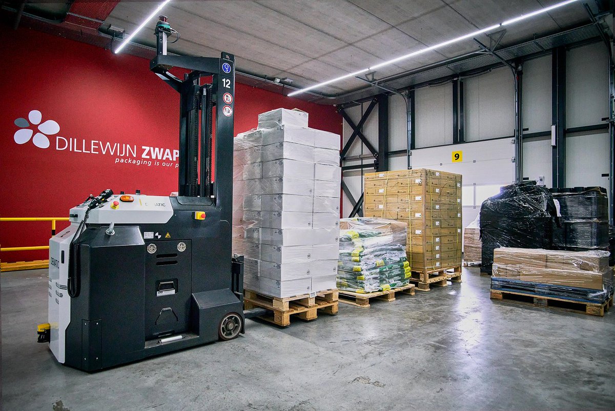 TechVisorNL's tweet image. TechVisor: Dematic automatiseert nieuw distributiecentrum Dillewijn Zwapak - tinyurl.com/yxdzkcu8 #TechVisor