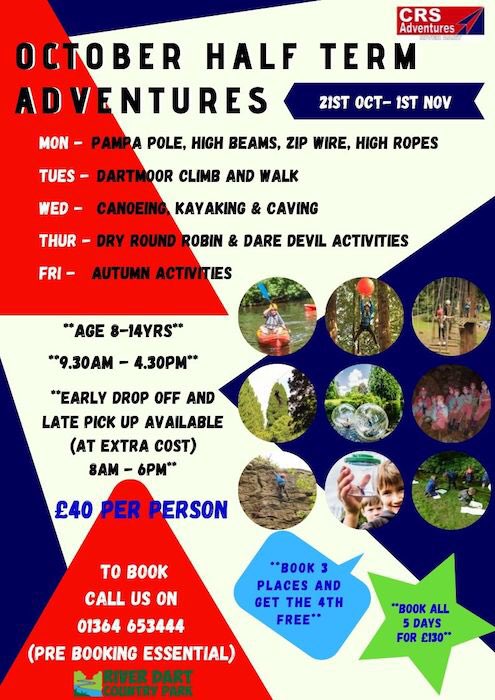 #visitdevon #visitdartmoor #adventuresport #octoberhalfterm #schoolholidayclub #dartmooractivities