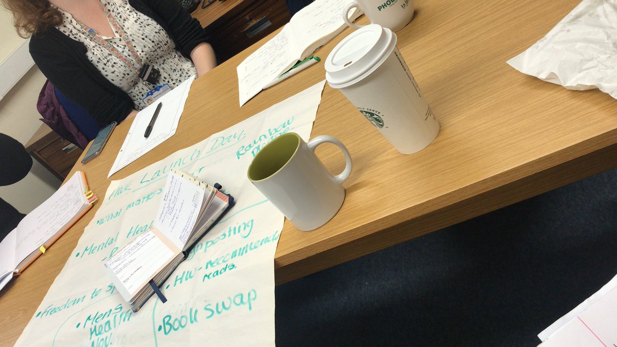 Launch planning! Watch this space #HealthandWellbeing #MFT 9th October 2019