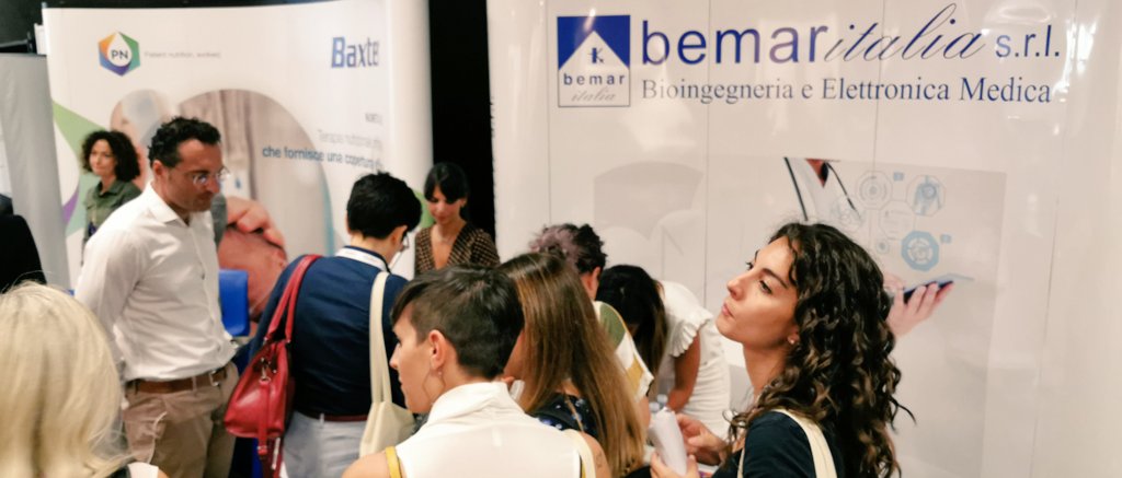 bemaritalia's tweet photo. La Bemar Italia al Congresso SIN 2019 | Bemar Italia
#Bemar #BemarItalia #elettromedicali #SIN2019 #ilNeonatoalCentrodelFuturo
@SIN_neonati
https://t.co/yYrgsoql7v https://t.co/au6sBtu8WR