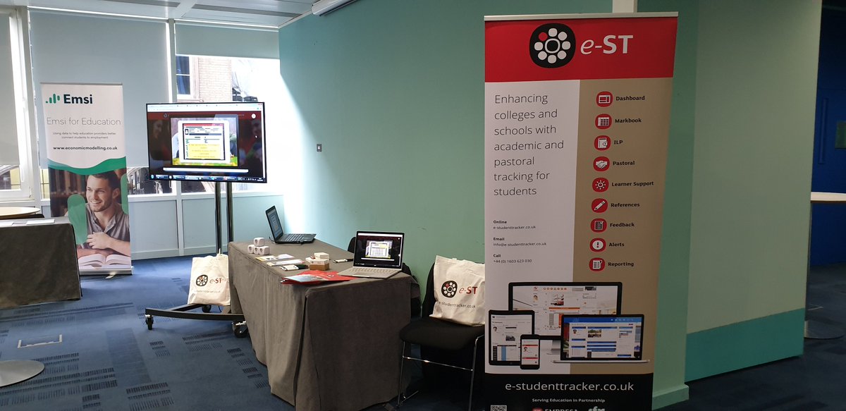 estudenttracker's tweet image. We have arrived at the #AoCData Performance and Accountability Conference @99CityRoad
Visit our stand and see how @estudenttracker can benefit your institution with the full academic and pastoral journey of your learners
#Markbook #ILP #Pastoral #LearnerSupport