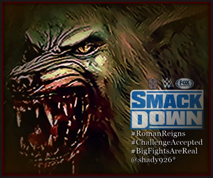 Shady926's tweet photo. #GM #RomanReigns #RomanEmpire #FOX #SmackDown #HellInACell #ChallengeAccepted #BigFightsAreReal #WhoWhenAnWhere #ItsMyYard #NewRules @WWERomanReigns @sunbabe08 @MedicineSpoonNY @rockfan_86 @Hamanicart617 @HeelWillMahoney @HEATHEREIGN76 @DaveNotMeltzer @Americareform @JoDresbach https://t.co/MyLRRTgjrI