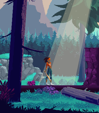 Pixel art mockup for our upcoming new level. How do you fancy? 
#SliceBack #gamedev #pixelart #indiedev #UnrealEngine