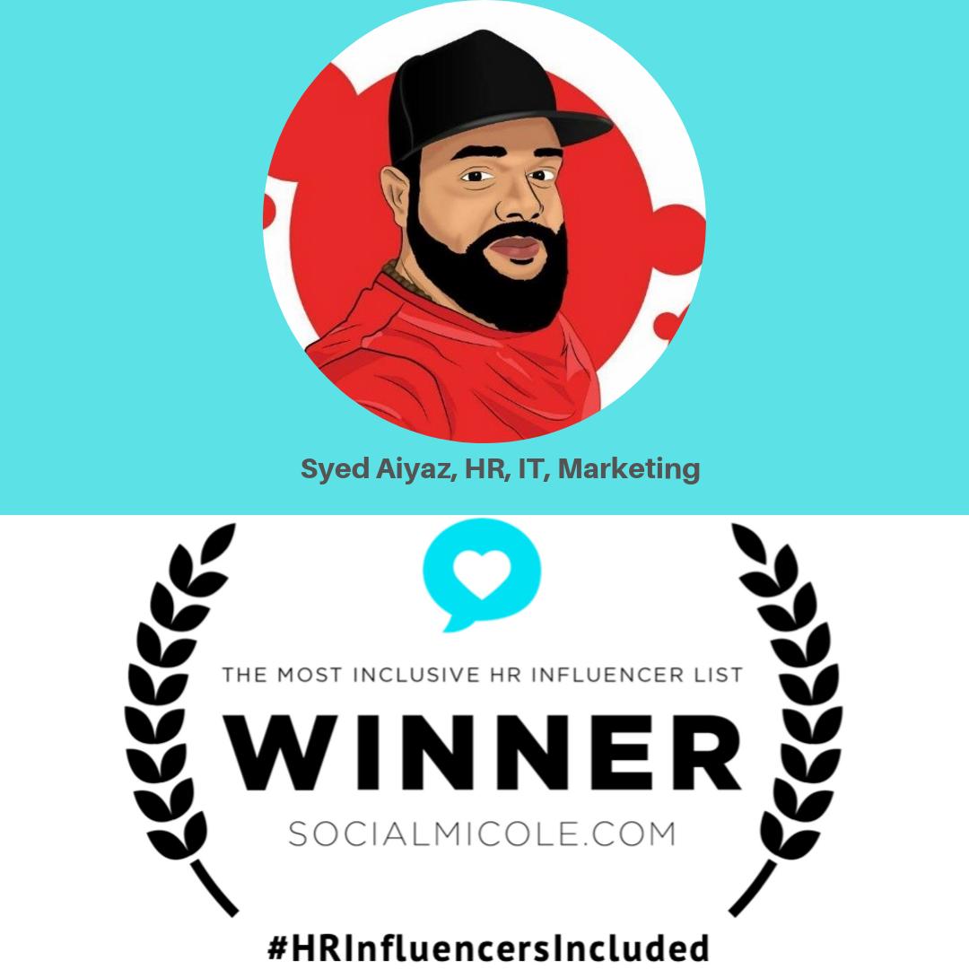 Yay! I made it to The Most Inclusive HR Influencer List by @socialmicole check out the entire list tinyurl.com/yynbxo73 #HRInfluencersIncluded #hrinfluencer #marketinginfluencer #socialmedia #digitalmarketing #advertising #influencer #HRTechConf #howdymodi