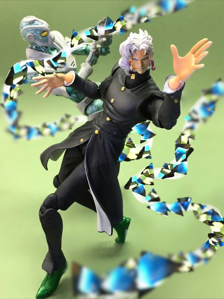 港 よーこ 花京院典明 ハイエロファントグリーン ジョジョの奇妙な冒険 Jjba 超像可動 オモ写 T Co Ab45gov2vu Twitter