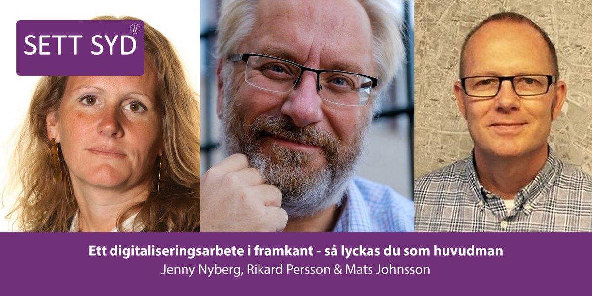 SettSyd's tweet photo. Lär dig om digital skolutveckling av den prisbelönta grundskoleförvaltningen! Träffa Jenny, Rikard och Mats som alla tre är drivande och aktiva inom digitaliseringsfrågan. Vi ses på #SETTSYD i Malmö!

https://t.co/XbTVSaEKiY https://t.co/S0eajBDBjh