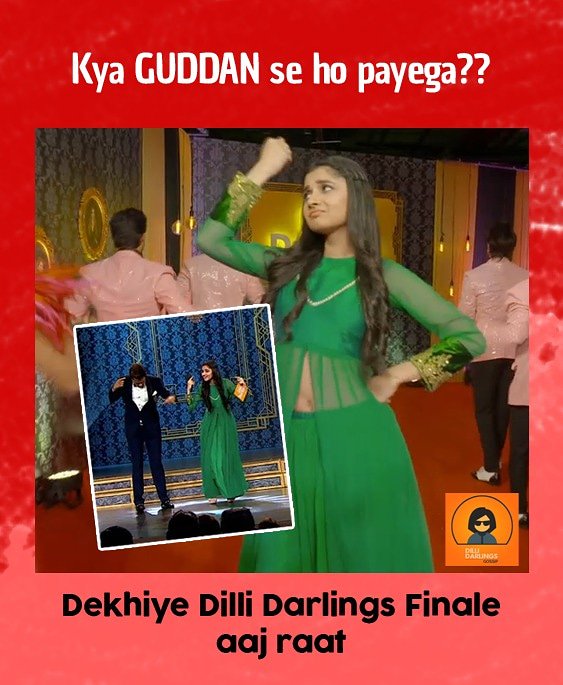 DD_Gossip's tweet photo. The world's youngest mother-in-law in Dilli Darlings Grand Finale!
Major Reason not to miss the show Tonight only on Zee TV!
@officialkanika
#dillidarlings #dillidarlingsgrandfinale #dillidarlingsgossip #zeetv https://t.co/3c7S8QjDJP