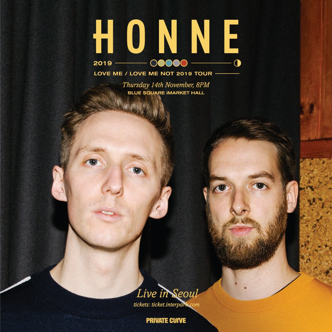 HONNE on X: 🇰🇷 Seoul! It's been a long time. See you all very soon on  November 14th ❤️  / X