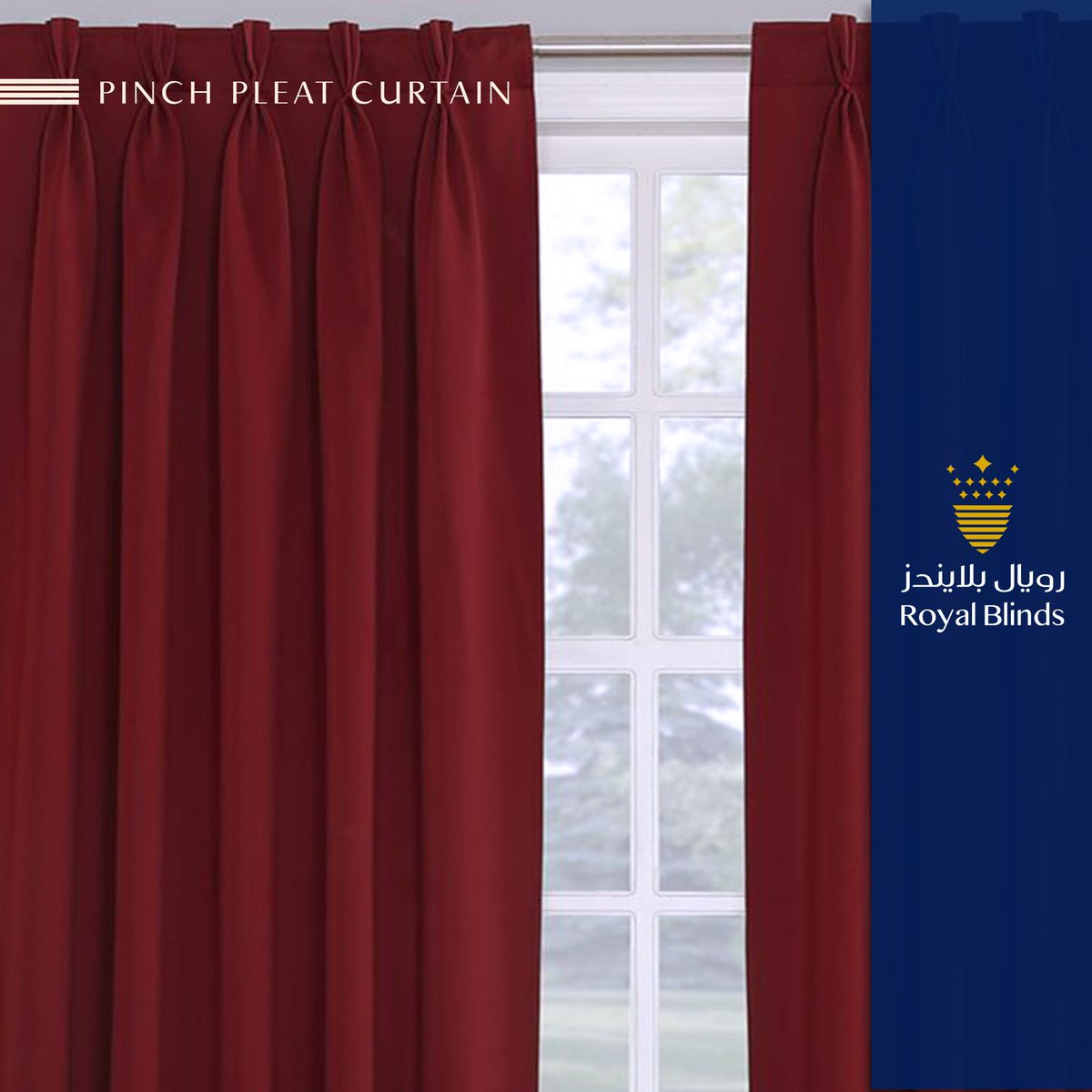 Royalblinds's tweet photo. Induce practical elegance to your space with pinch pleat curtains. 

For more info, visit:- https://t.co/t3HQZcthH8

#RoyalBlinds #PinchPleatCurtains #Blinds #shades #curtains #interiordesign #UAE #Dubai #DXB #GCC #roclon #expo2020 https://t.co/tOmh2ApwF7