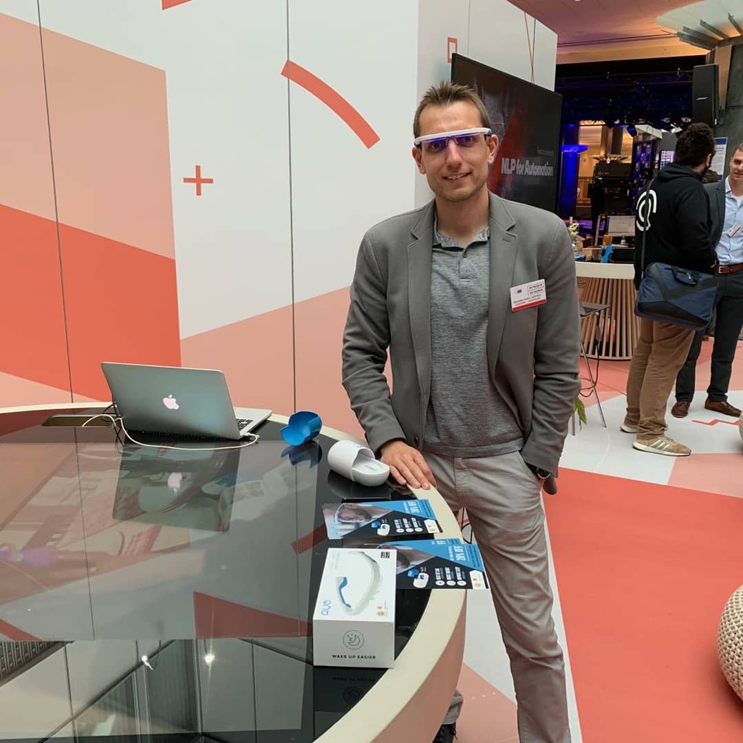 AYOwearable's tweet photo. AYO at European Parliament's 2019 Innovation Week #goayo #ayowearable #innovationweek https://t.co/aJkKtESchy