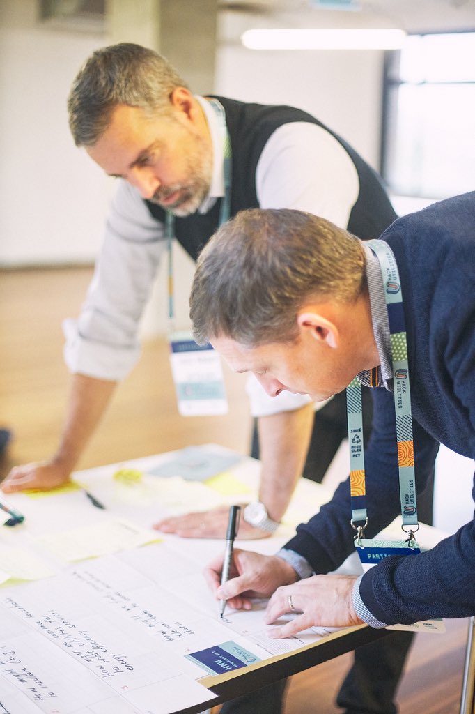 HackBelgium's tweet photo. 🔦It’s now time for #ideation workshops! We are working in small groups to generate ideas for possible solutions in the #Utilities industry. #HackUtilities.
More info : https://t.co/zL6lJSNMRx https://t.co/wSG1UAzo5o