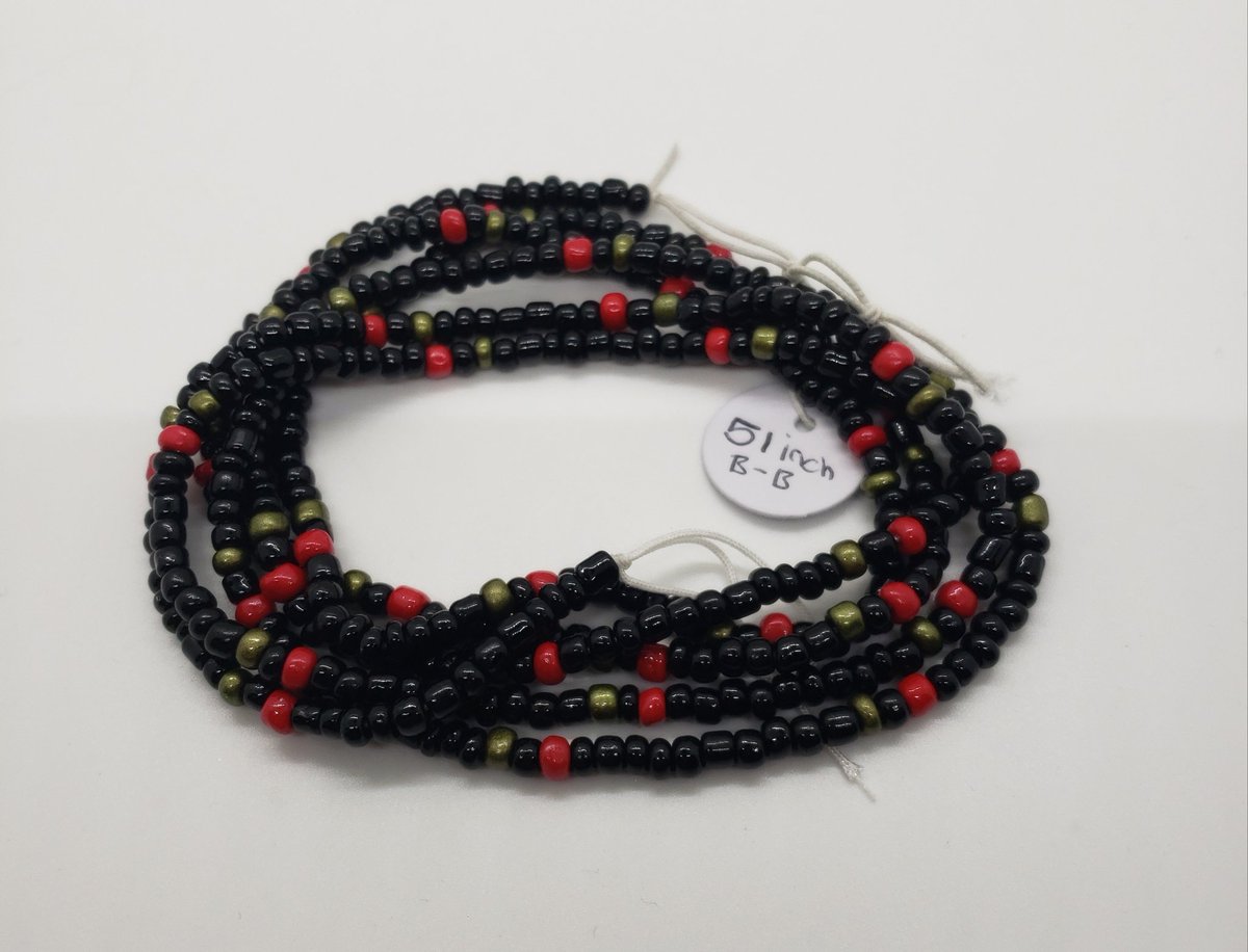 MaShaeMaeJewlry's tweet photo. We have waist beads from 15in to 55in. Tie on to clasps to elastic. https://t.co/dsqU1ExfWD https://t.co/wgKsRZqNP2