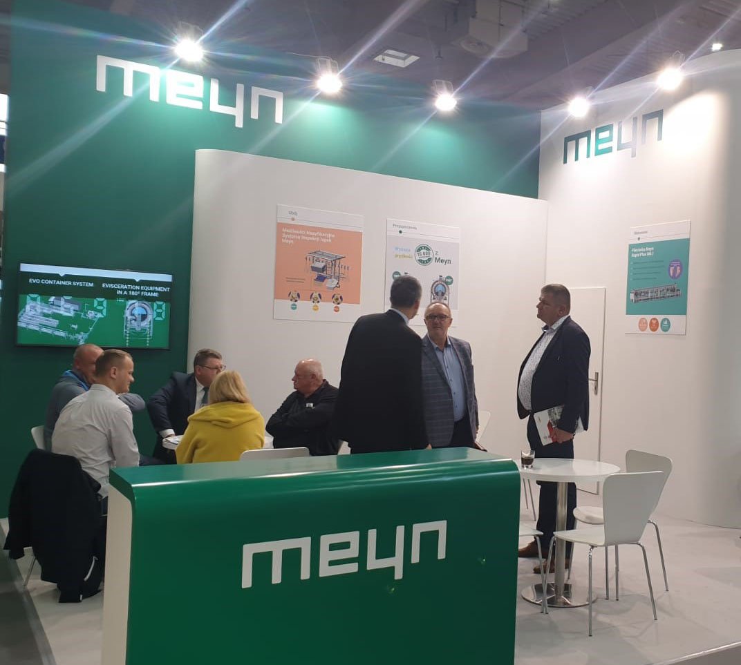 MeynPoultry's tweet image. From 30 Sep to 3 Oct we participate in Polagra-Tech at Poznań International Fair, Poland. On our booth you can learn more about the Footpad Inspection System, the Rapid Plus breast deboner M4.1, and high speed processing lines up to 15K bph. Come see us in pav 5, booth no. 10.