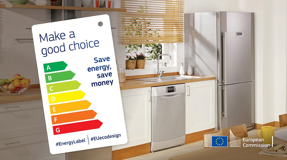 Energy4Europe's tweet photo. 🗨️ "Together with smarter #energylabels, #EUecodesign is a key element in the fight against #climatechange and a direct contribution to the implementation of the #ParisAgreement" said Commissioner @MAC_europa on the adoption of today's ecodesign measures https://t.co/EM6CgyLKbt https://t.co/tdjBsFghtQ