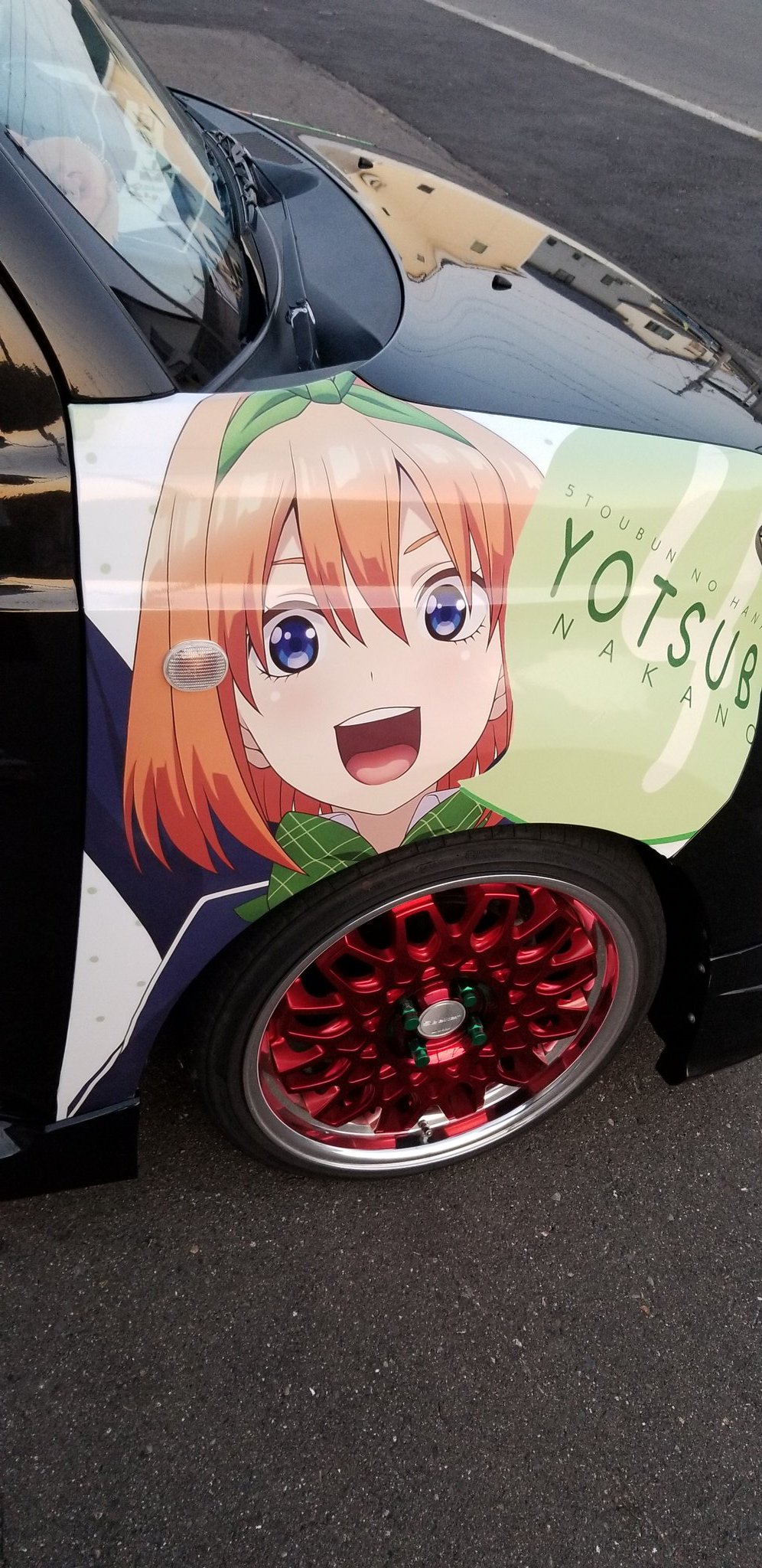 杉浦健太 念願のフェンダー痛車化です 五等分の花嫁 四葉仕様 デザイン 施工 自分 ステッカー制作 のらいも工房様 ご協力ありがとうございました 痛車 のらいも工房 五等分の花嫁 四葉 T Co 8fg858rolm Twitter 杉浦健太 念願のフェンダー痛車化です 五等分の花嫁 四葉仕様 デザイン 施工 自分 ステッカー制作 のらいも工房様 ご協力ありがとうございました 痛車 のらいも工房 五等分の花嫁 四葉 T Co 8fg858rolm Twitter