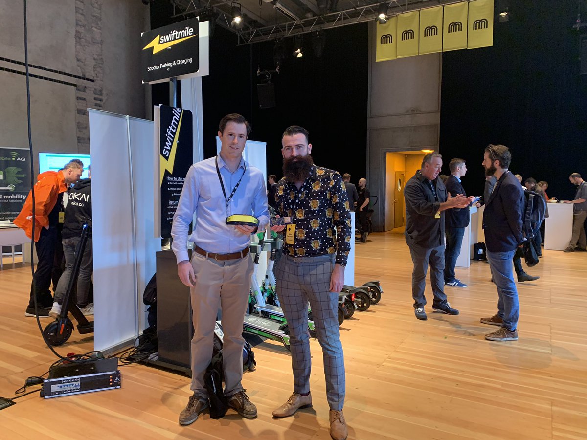 Luna Systems (@luna_systems_) on Twitter photo And we’re off 🚀 Luna is live and launching today <a href="/MicromobilityCo/">Micromobility</a> Conf in Berlin
Come grab a coffee and chat with CEO Andrew Fleury and <a href="/jharri81/">John Harrington</a> #MicromobilityEurope #mme #scooters #centimeter #level #positioning And we’re off 🚀 Luna is live and launching today <a href="/MicromobilityCo/">Micromobility</a> Conf in Berlin
Come grab a coffee and chat with CEO Andrew Fleury and <a href="/jharri81/">John Harrington</a> #MicromobilityEurope #mme #scooters #centimeter #level #positioning