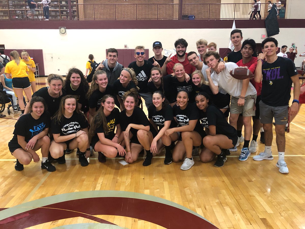 ihsstudco's tweet photo. Irondale seniors are ending their last year right! Congrats on winning powderpuff! https://t.co/uqEWHwlQ3S