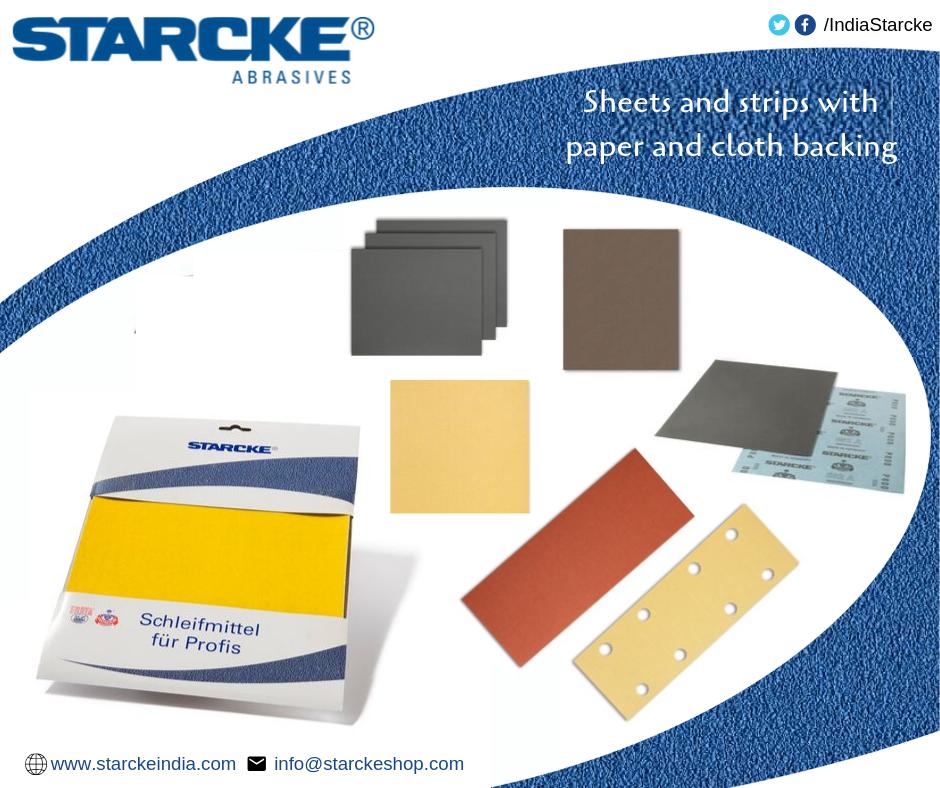 Starcke Abrasives India Pvt Ltd on Twitter "For sanding applications