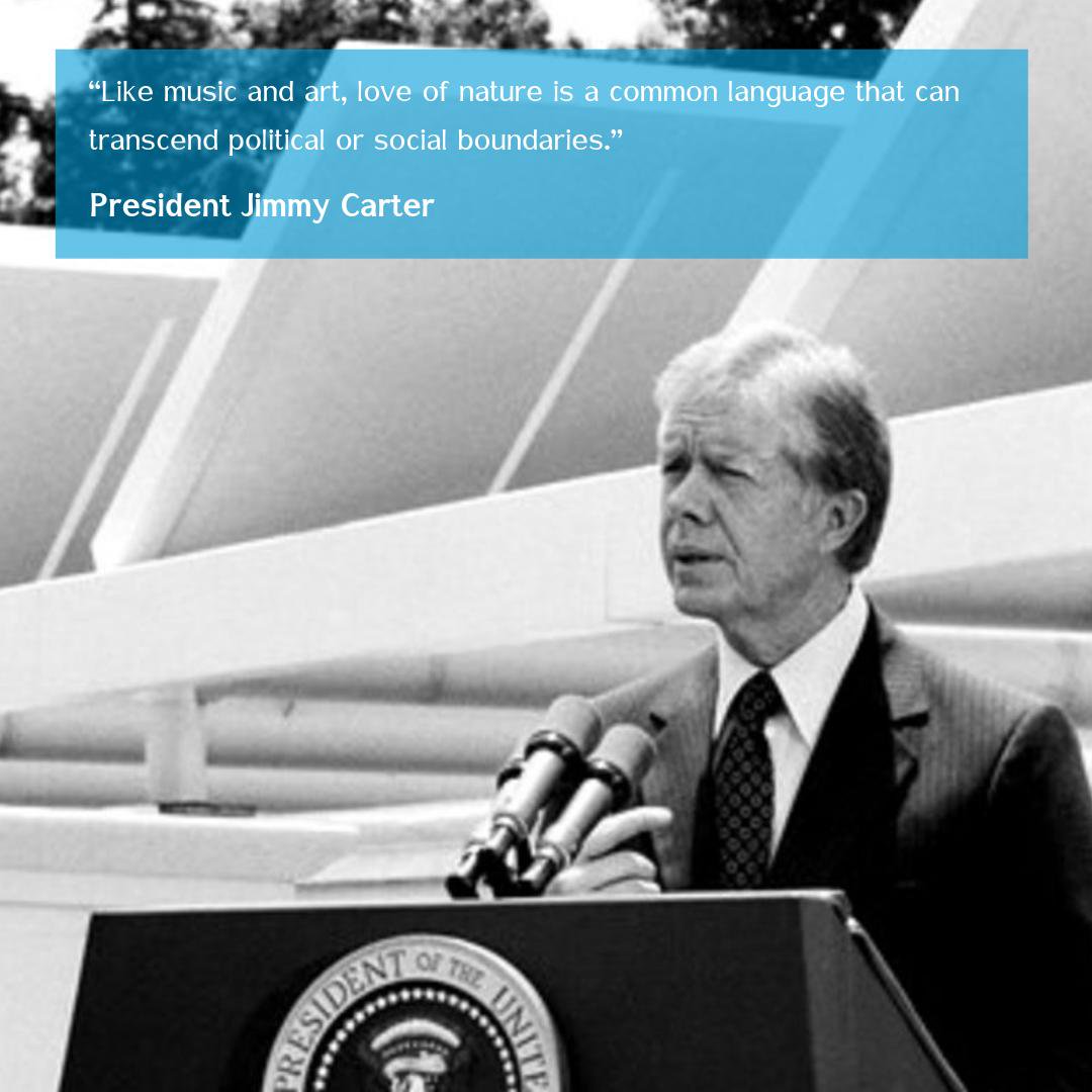 DefendOurFuture's tweet photo. Happy Birthday, Jimmy Carter🎂! 

Did you know: President Carter was the first president to have solar panels installed at the White House? #JimmyCarter https://t.co/UH52iJAT2c