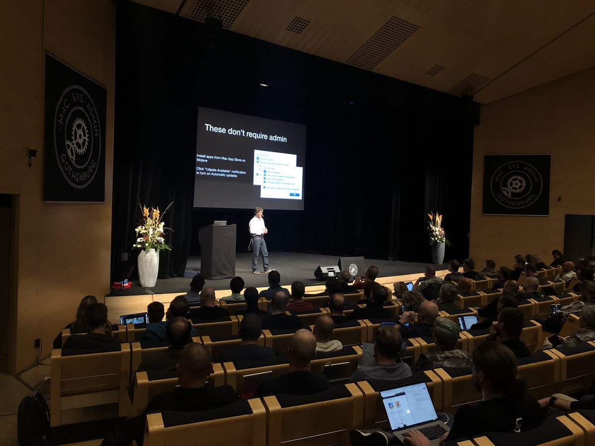 macsysadmin's tweet image. We are live #macsysadmin #msa2019