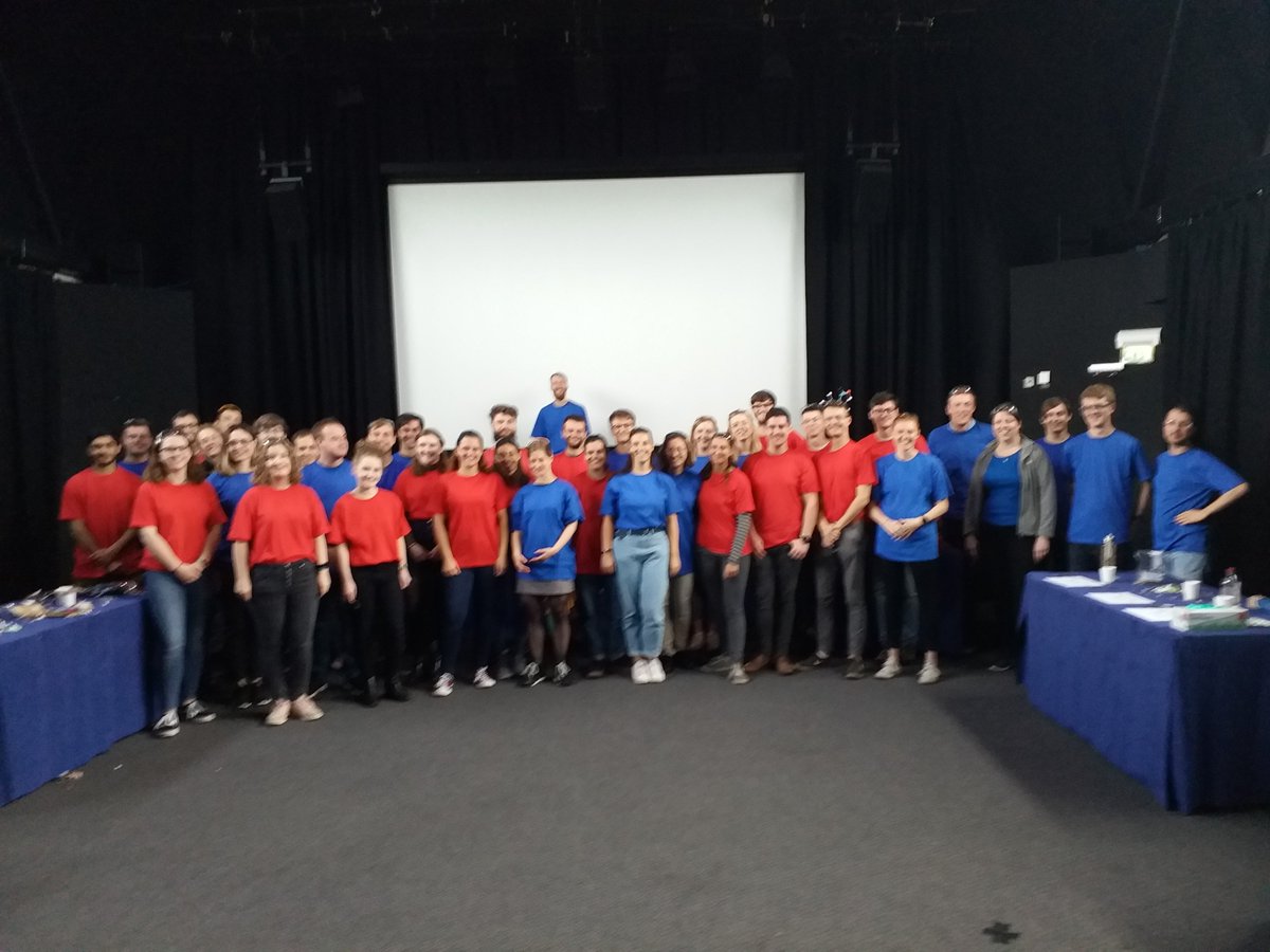 Group photo from our latest outreach event with St Monans Primary School! Well done to everyone for delivering such a successful event
