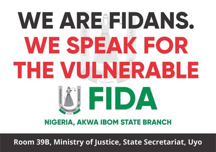 We are FIDANS !!!
We speak for the #vulnerable We protect and preserve the #rights of #women and #children 
We speak against #domesticviolence and #childabuses

#NigeriaAt59 #IndependenceDay #fidaakwaibom #fidanchallenge