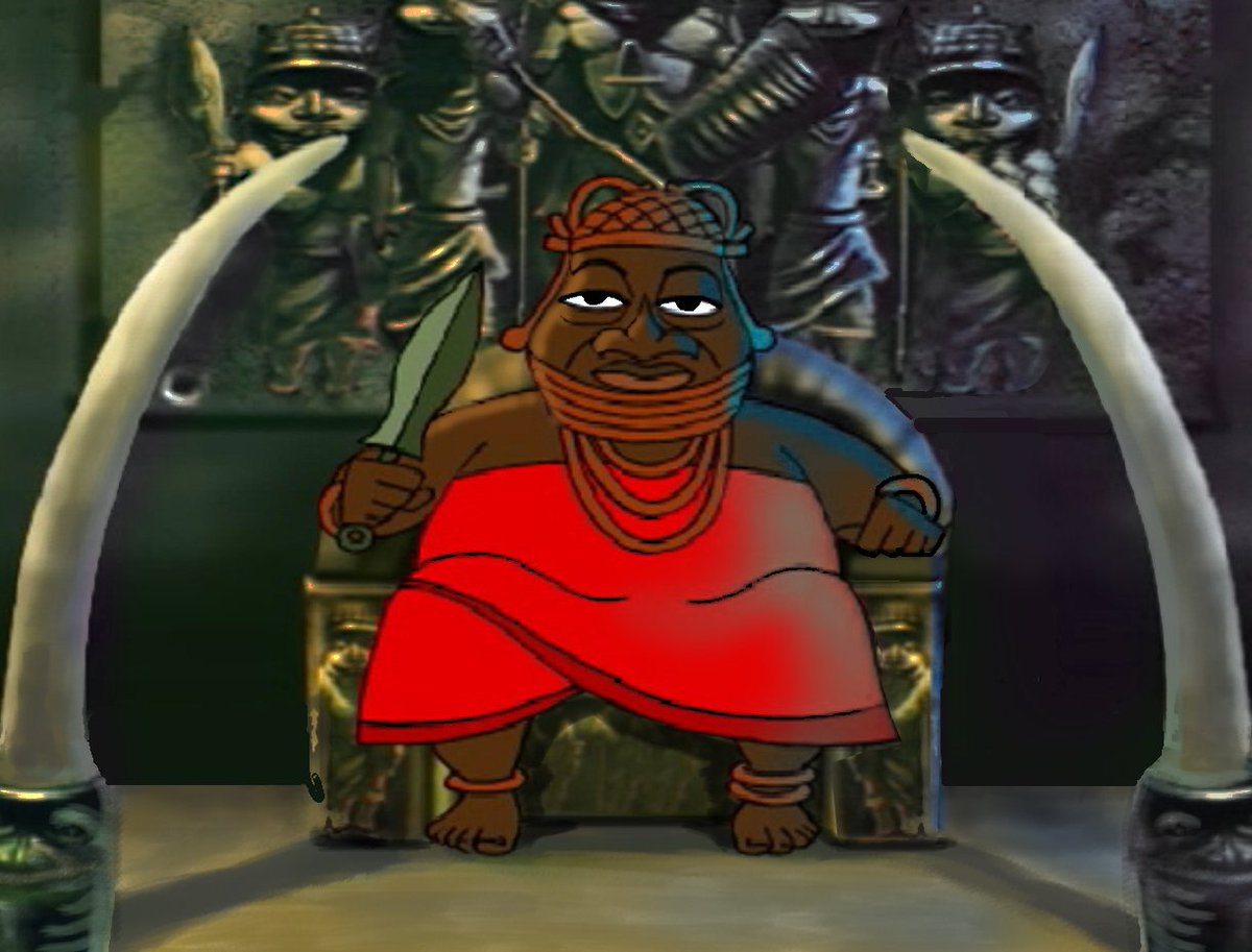 BENIN KINGDOM
Oba Ewuare the Great the first Oba of the Golden Age of the Benin kingdom. Came to power in 1440 and credited with turning Benin City into a city state
And expanding its domain.