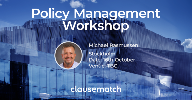 Carltheviking's tweet photo. With Nordic regulators finally looking into banks' operational setup to ensure regulatory and operational compliance, policy management is quickly found to be a critical area in need of improvement.
Learn from @GRCPundit at his Stockholm workshop:
https://t.co/AlSTxdgUkN
#RegTech https://t.co/lfXFEIQf3W