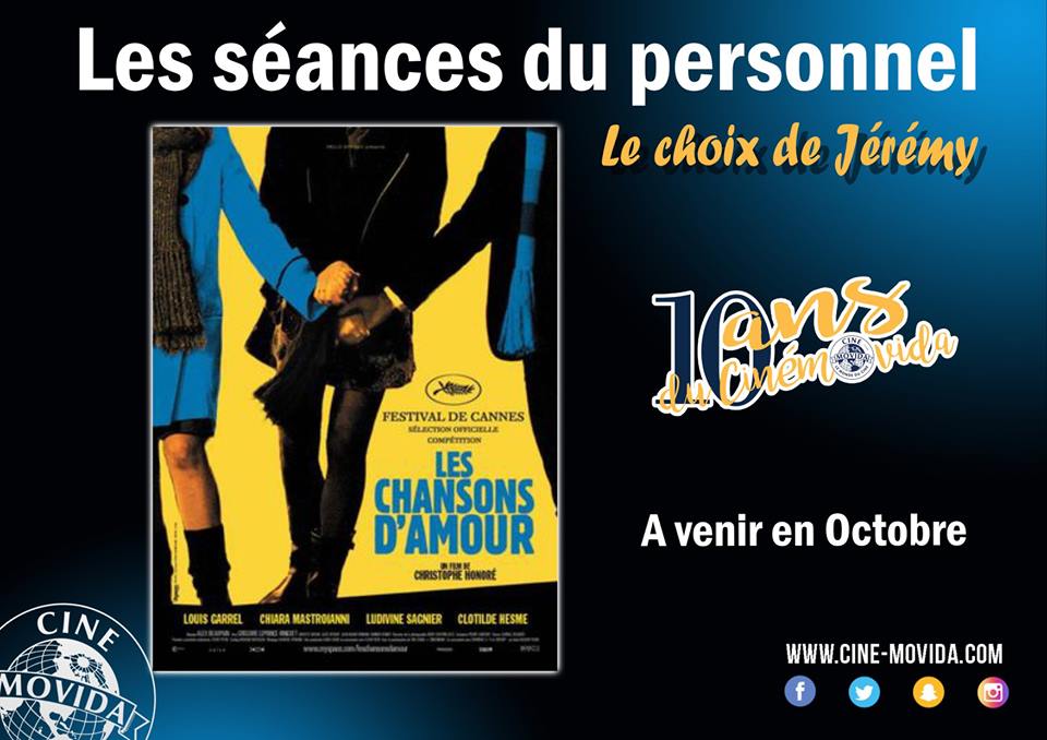 Bientôt le classique "Les Chansons d'Amour" de Christophe Honoré à nouveau dans votre cinéma ;)