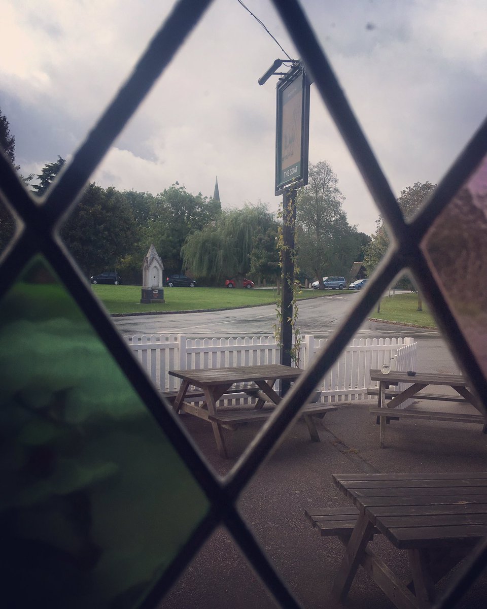 This village is beautiful from every angle 🌳 #hertfordheath #villagelife #villagegreen #communityhub #localpub #windowviews