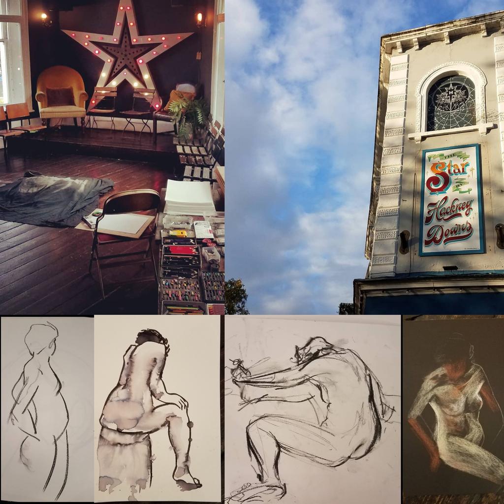 Drop in to draw this eve Tuesday 1st October 💡 Karolina our inspiring model here 7:30pm-9pm upstairs <a href="/StarbyHD/">Star By Hackney Downs</a> 🌟 Paper provided + drawing materials here for you to borrow too £10 inc 🎨 #TuesdayThoughts #Tuesdays #Hackney #HackneyDowns #DropIn #LifeDrawing #DrawMore #FromLife