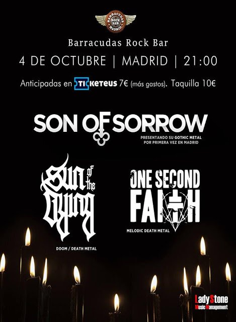 MetalKorner's tweet image. SON OF SORROW + SUN OF THE DYING + ONE SECOND FAITH el 4 de octubre en Madrid

bit.ly/2nqVKze

@madridbolos @ConciertosenMad @SonSorrow @Sunofthedying @OneSecondFaith