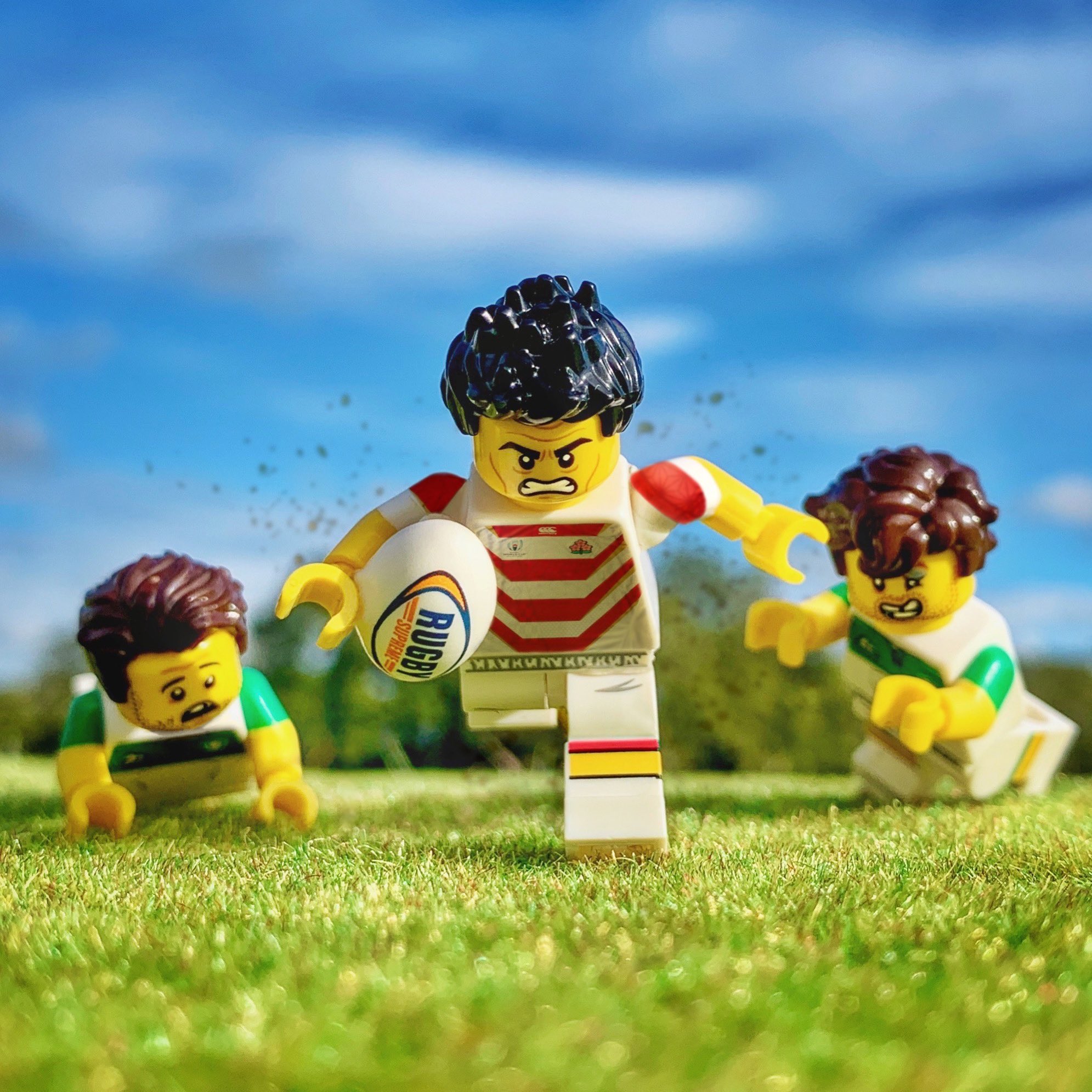 Lego rugby sale