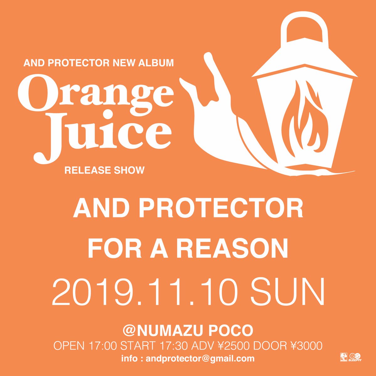 andprotector's tweet photo. 【ツアー初日】
11/10(日) @ 沼津POCO
"Orange Juice release show"
act
And Protector
For A Reason

open/start 17:00/17:30
adv/door ¥2500/¥3000

ツアー初日は地元でFor A Reasonとのガチンコ2マンです🔥
チケット予約はこちらのサイトにて受付中です！ https://t.co/XVx6Tf029g https://t.co/AotqWpeADb
