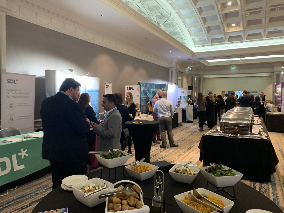 CPSarahG's tweet photo. Great 2nd day so far at #TOPRASym19 Been great catching up with familiar and new faces - come visit us on stand 22! #regulatory #clinicaltrials #CPL https://t.co/E2Ei1P6cSv