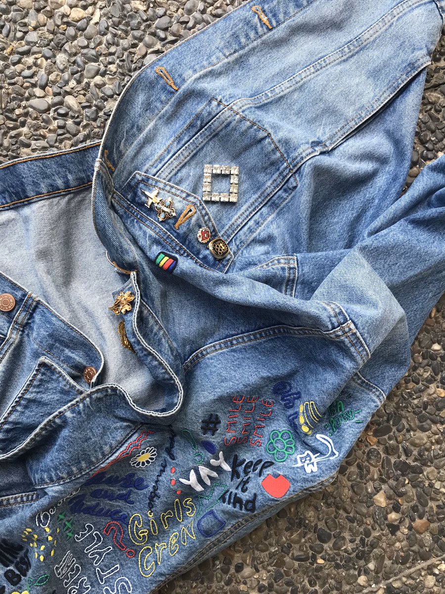 ClubWorn's tweet image. Lieblingsjeabsjacke #oversizejacket #jeansart #streetsrt #denimart @ClubWorn