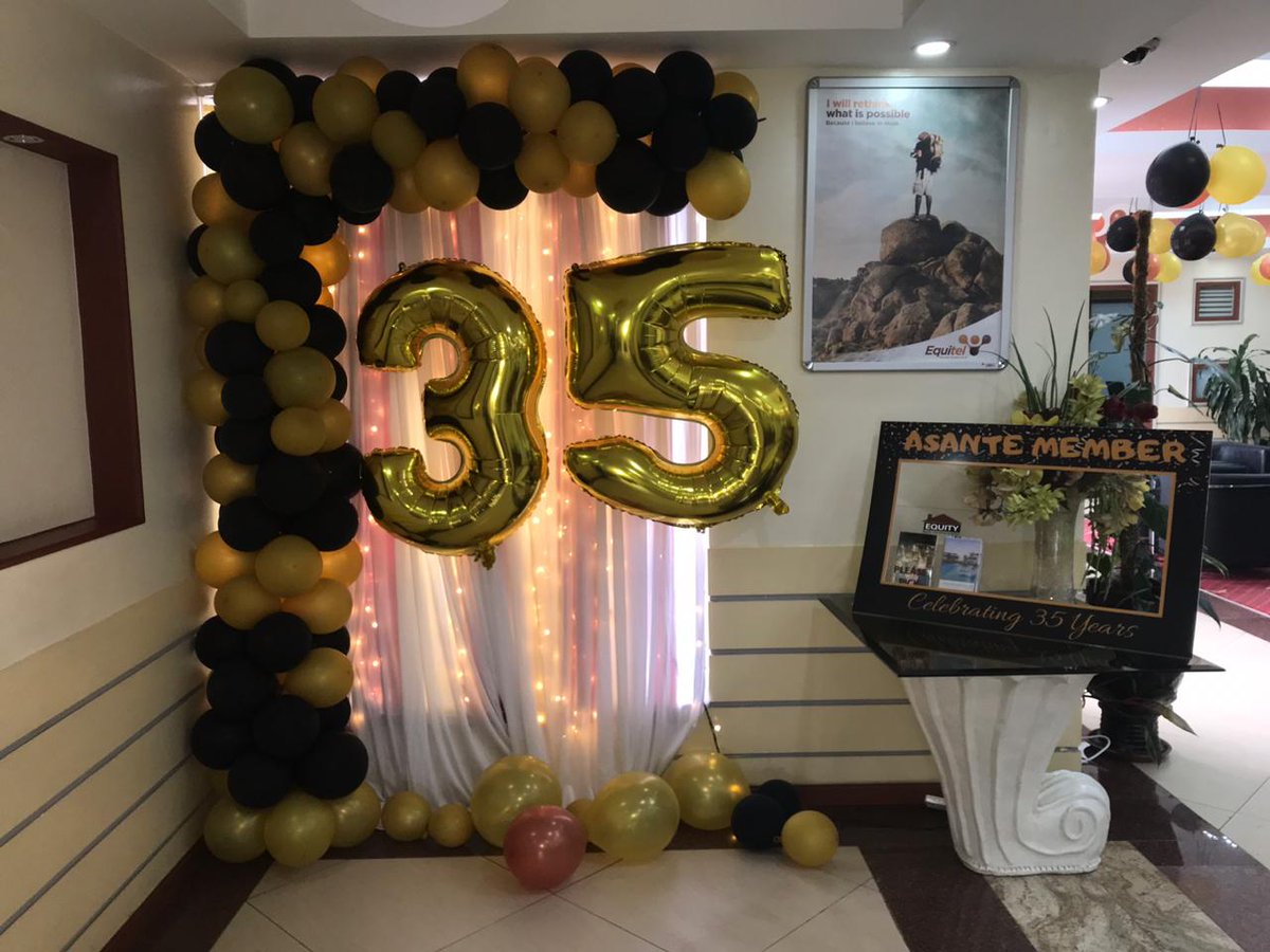 •Banking services were meant to be enjoyed by all who wished to grow economically! Not some privileged few. This is the belief that made Equity Bank change the banking sector in Kenya for good! Let us wish this trailblazers Happy Birthday 
#TumetokaMbaliNaEquity 
<a href="/KeEquityBank/">Equity Bank Kenya</a>