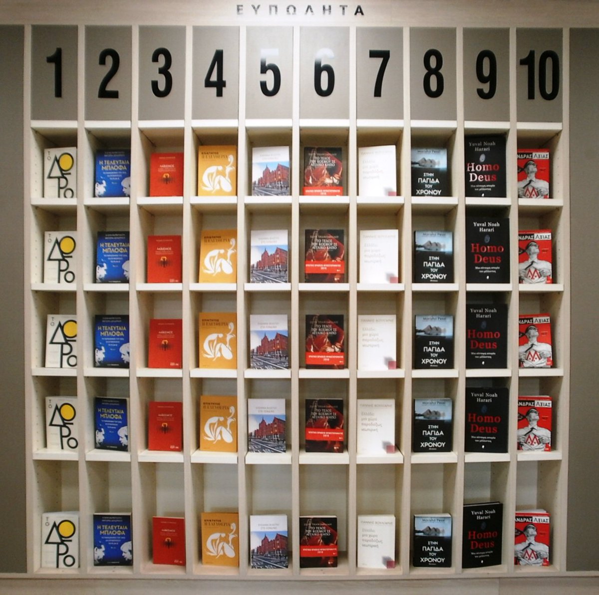 booksplus_gr's tweet photo. #BestSellers
Τα ευπώλητα του βιβλιοπωλείου #BooksPlus για την περίοδο 23/9/19 – 28/9/19.
#vivlio #diavazo #βιβλίο #διαβάζω #bookphotography #instabooksplus #readingcommunity #Ευπώλητα #booksplus_bookshop https://t.co/tfKxCrWFpP