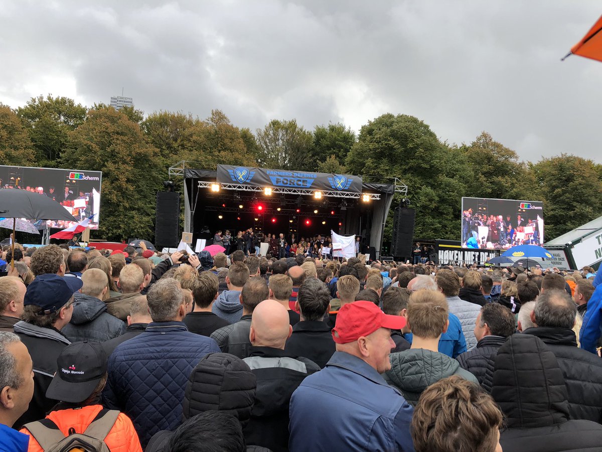 Boerenprotest op het Malieveld #trotsopdeboer #nofarmersnofood