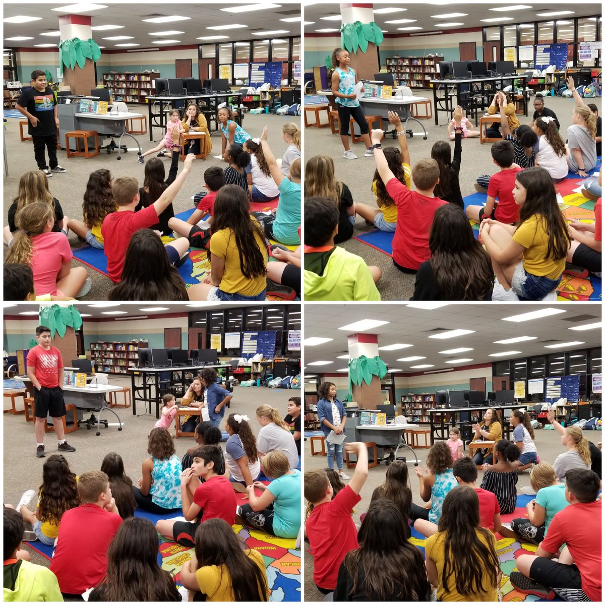 Barela_ECE's tweet photo. Potential #LSEStuCo #AGENTS showed their #POG competencies of responsibility, leadership & collaboration, creative innovation and communication with some awesome #SpeechPractice before the big day! @shgrimes4 @KathrynHenson #leopardspotting #BeTheLight @HumbleISD_LSE https://t.co/OUa4zlQamC
