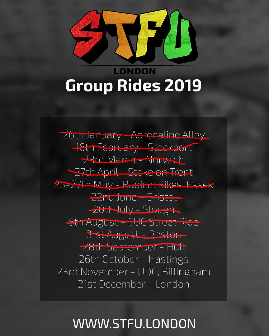 That's another ride down!
Join us at the end of October for some urban action in Hastings 

#ukunicycling #urbanunicycling #unicycle #unicycling #unicyclemeet #unicyclegroupride #groupride #rideout