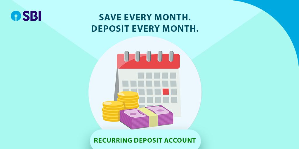 TheOfficialSBI's tweet photo. Give your monthly savings the opportunity to earn for you. Open a Recurring Deposit Account today. To know more, visit: https://t.co/k1tdKCo4R0
#SBI #StateBankofIndia #RecurringDeposit #RD #RecurringDepositAccount https://t.co/5gN4ShcZzf