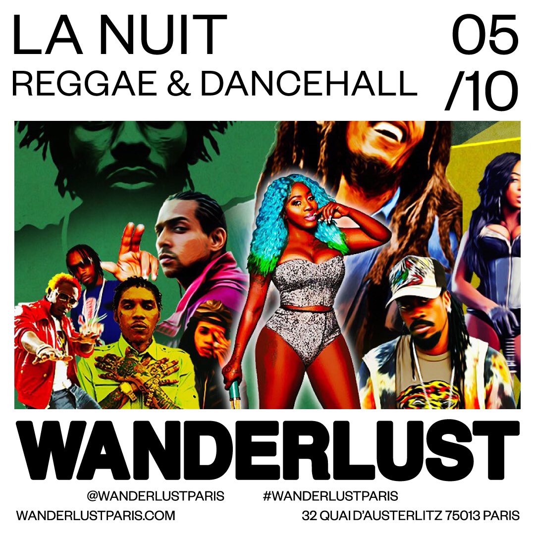 🔥 J-3 avant le début du week-end... et des festivités 🔥 Voilà ce qui nous attend :
• Vendredi / TRACE Afrobeat party / 23h-5h30  
• Samedi / La nuit Reggae &amp; Dancehall / de 23h à 6h 

Et sur les 2 soirées, l'entrée est GRATUITE de 23h à 00h en s'inscrivant sur l'event ! 😍