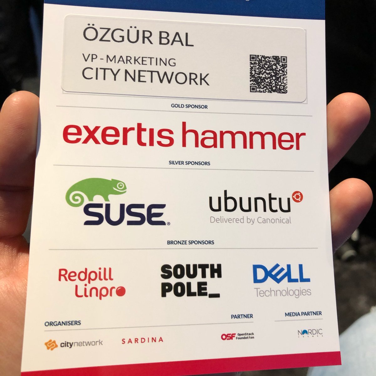 Print, peel, stick, repeat. Finalizing the #oidn19 badges today :-)