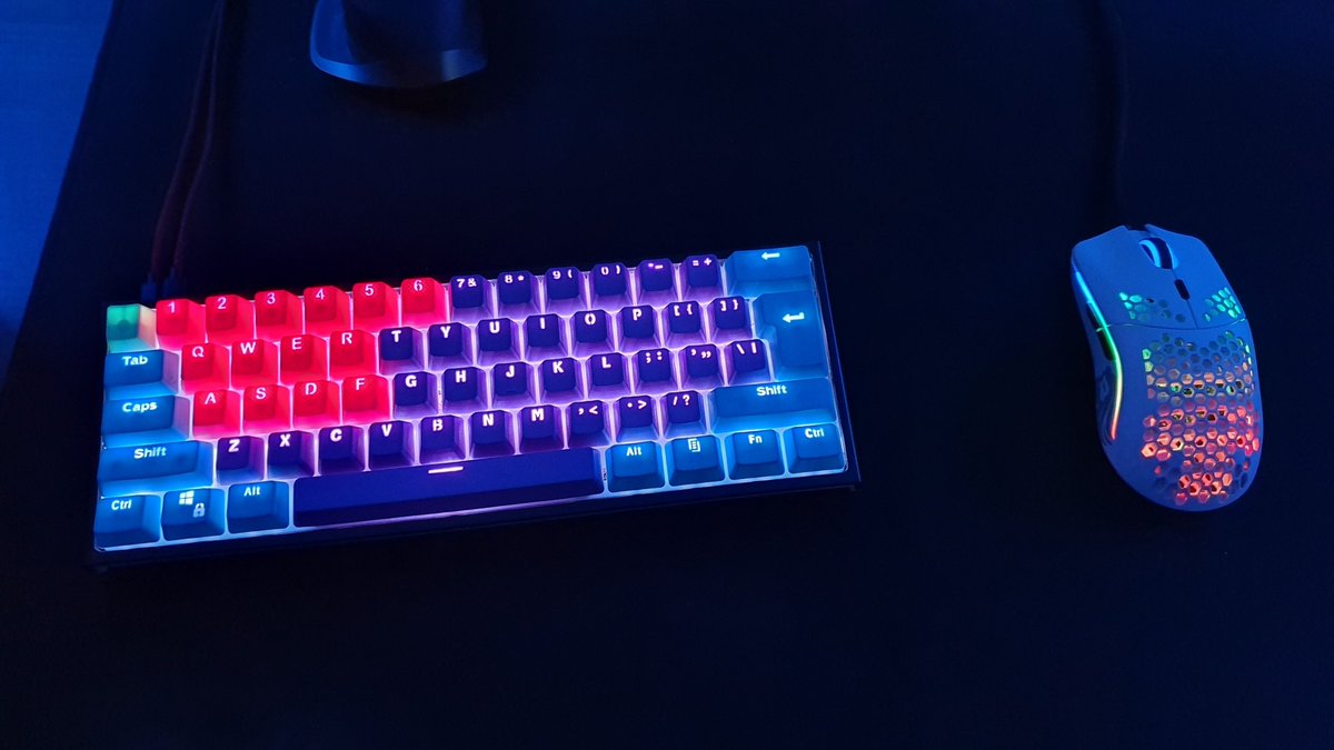 Got No Chill When The Lights Go Off Keyboard Ducky One 2 Mini Keycaps Tai Hao Neon Pink Rubber Keycaps Mouse Glorious Model O Matte White T Co Ip7blnnpzx