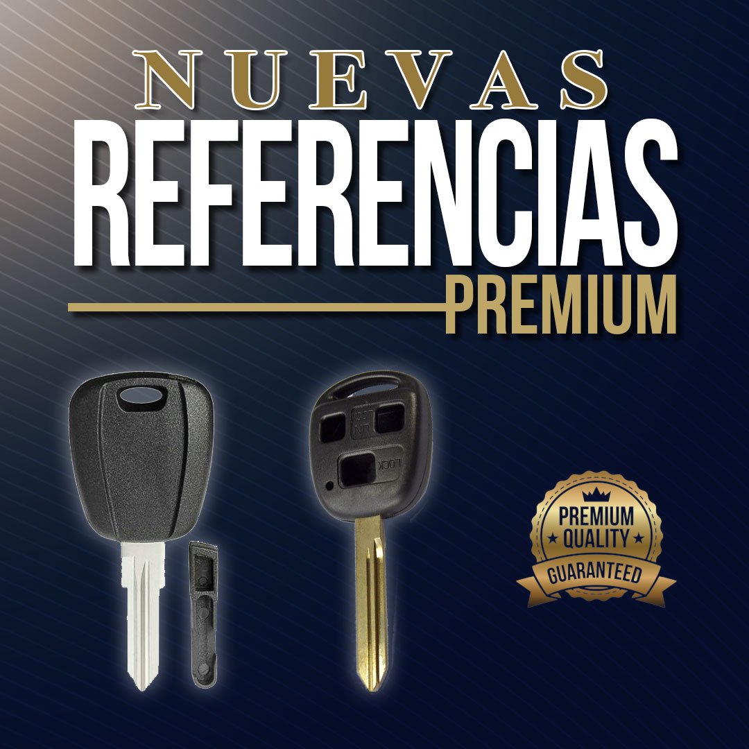 KeyCodeEs's tweet image. 🔥!Global Key Code te trae NUEVOS consumibles categoría PREMIUM en llaves y carcasas para los más exigentes!🔥 Para mas información escríbenos a 📩info@key-code.es o visítanos en key-code.com
#cerrajeria #automotriz #cerrajeros #Premium #keycode  #llaves #carcasas