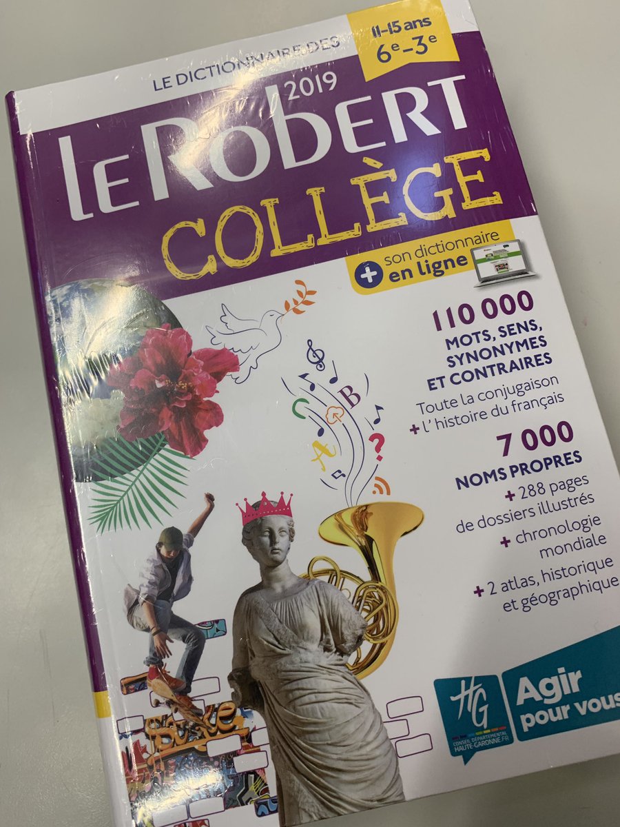 MalricLine's tweet photo. Après les collèges #Guillaumet, #LeFerradou, à Blagnac et Germaine #Tillion à #Aussonne, ce matin nous avons remis les dictionnaires aux élèves de 6eme du collège #Mermoz. Parce que l éducation est un pilier de la politique du Conseil Departemrntal @HauteGaronne ! @pboureau31 https://t.co/BjitDEXA4G